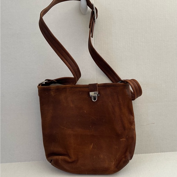 Handbags - UGC - Handmade Leather Shoulder/Crossbody Bag - ONE OF A KIND
